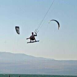 Kitesurfing Israel: See Genezareth / Diamond Beach