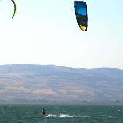 Kitesurfing Israel: See Genezareth / Diamond Beach