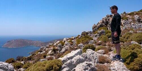 Driving on the moon @ Kalymnos